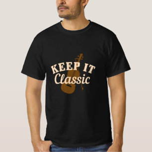 Viool - Blijf Klassiek T-shirt