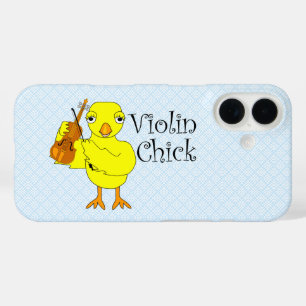 Viool ChickText iPhone 16 Hoesje