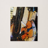 Viool en bugel legpuzzel (Verticaal)