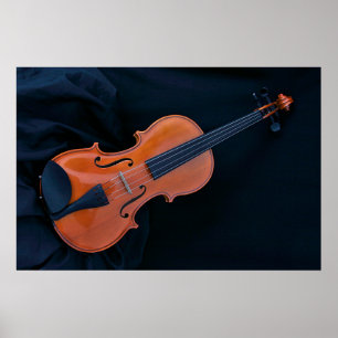 Viool Foto Close-up Poster