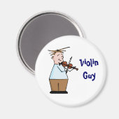 Viool Guy Magnet Magneet (Voorkant / Achterkant)