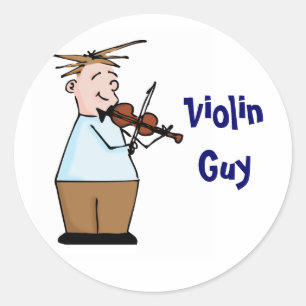 Viool Guy Stickers