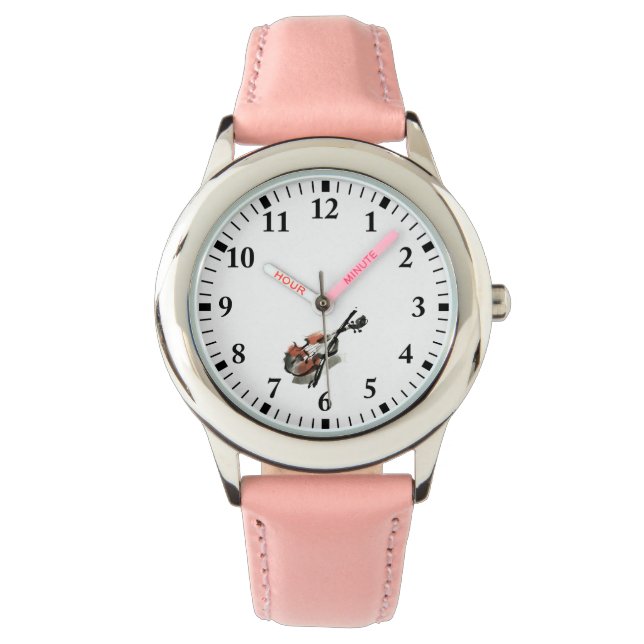 Viool Horloge (Voorkant)