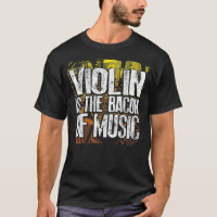 Viool is het spek van muziek grappige muzikant Bac
