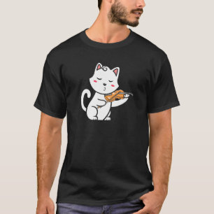 Viool Kat Kat Kitten Muzikant T-shirt