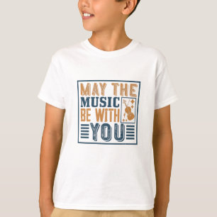 Viool - Moge de muziek bij je zijn T-shirt