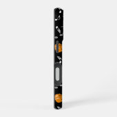 Viool Muziek Notitie Patroon iPhone 16 Hoesje (Rechterkant)