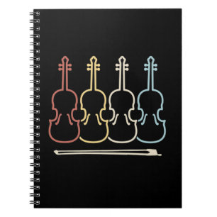Viool Muziekmusicus Notitieboek