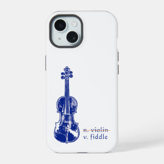 Viool Niet Fiddle Bluegrass Country Muziek Cadeau iPhone 15 Hoesje