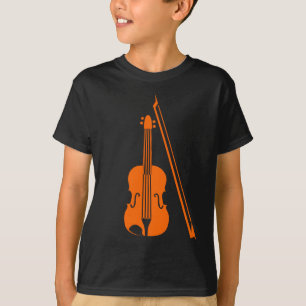 Viool - Oranje T-shirt