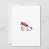 viool spook kaart (Voorkant)