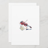 viool spook kaart (Voorkant / Achterkant)