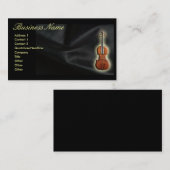 Viool Visitekaartjes (Voorkant / Achterkant)