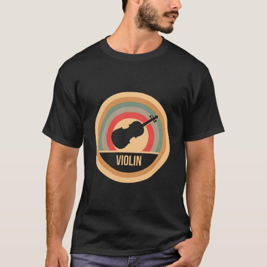 Viool voor violisten t-shirt (Voorkant)