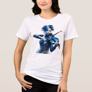 Viool Vrouwen T-shirt Viool