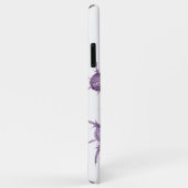 vioolbloempatroon Case-Mate iPhone case (Achterkant/rechts)