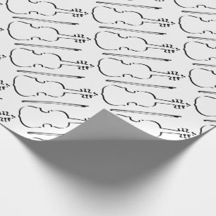 Vioolcontour Cadeaupapier