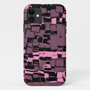  vioolmozaïekgrafisch ontwerp iPhone 11 hoesje