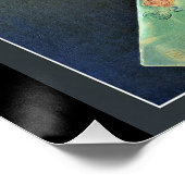  vioolmuziekillustratie perfect poster (Hoek)