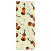 Vioolmuziekleraar Wijn Cadeautas (Achterkant)