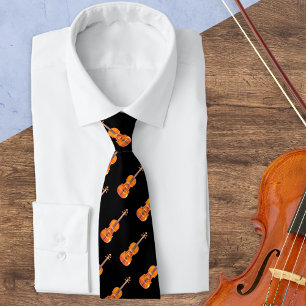 Vioolpatroon Muziekinstrument MuziekLiefhebber Stropdas