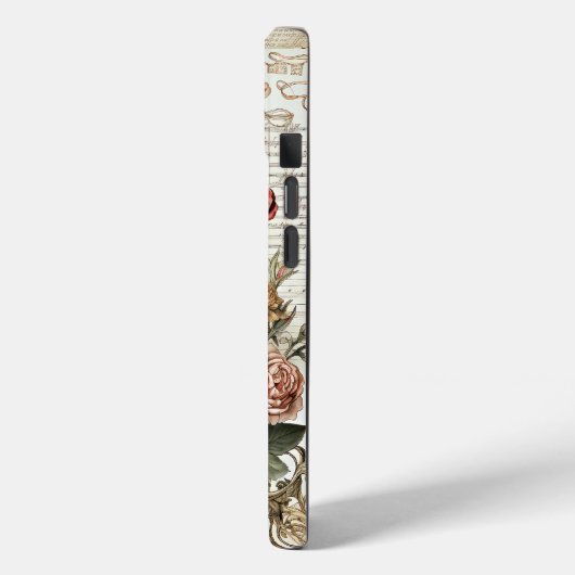 Vioolschoonheid, bloemenkunstmatig AI-gegenereerd Case-Mate iPhone Case (Achterkant / Links)