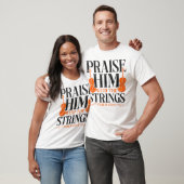 Vioolspeler looft hem met de strijkers Psalm T-shirt (Unisex)