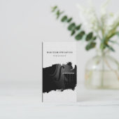 Vioolspeler Violinist Muzikant Visitekaartje (Staand voorkant)