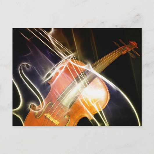 Vioolsymfonie Briefkaart (Voorkant)