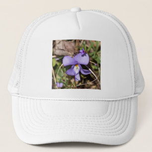 Viooltje met Bluets Trucker Pet