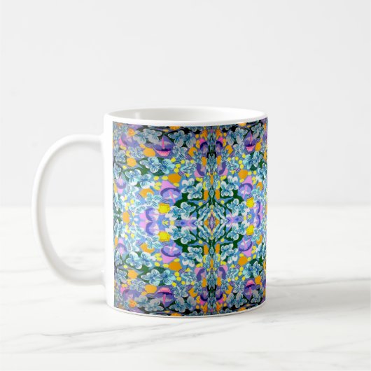 Viooltjes en lampen koffiemok (Links)