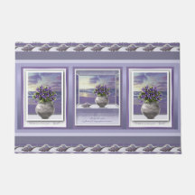 Viooltjes in een maanpot