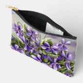 Viooltjes in een maanpot etui (Open)