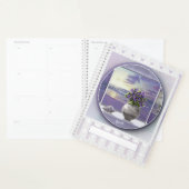 Viooltjes in een maanpot planner (Display)