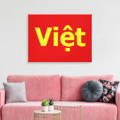 Vioott Canvas Afdruk (Insitu (Woonkamer))