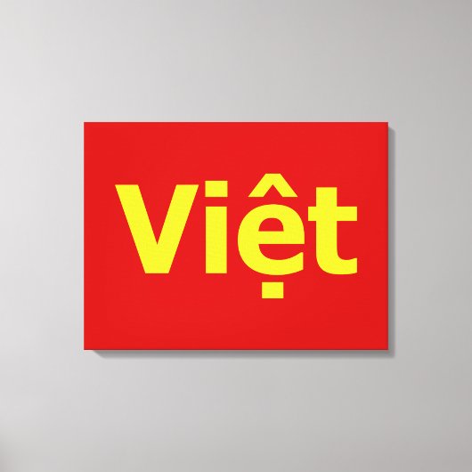 Vioott Canvas Afdruk (Voorkant)