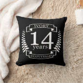 Viory bruiloft 14 jaar kussen (Deken)