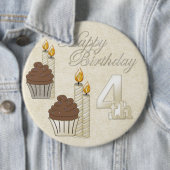 VIP 4TH BD-Button Ronde Button 6,0 Cm (In situ)