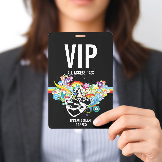 VIP All Access-concertpas Badge