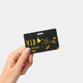 VIP All Access Pass voor Musical Event Badge (Handheld)