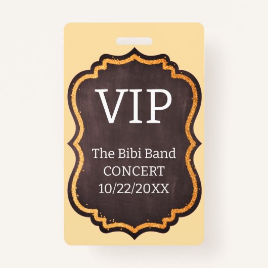 VIP-badge Badge (Voorkant)