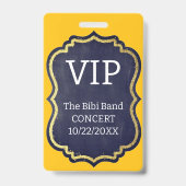 VIP-badge Badge (Achterkant)