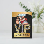 VIP Barbecue / INVITATION du porc (Debout devant)