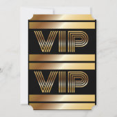 VIP BASEBALL TOUT ACCÈS Pink Pass Badge Invitation (Dos)