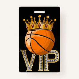 VIP-basketbalbadge Badge