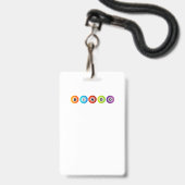 VIP BINGO BADGE (Achterkant met lanyard)