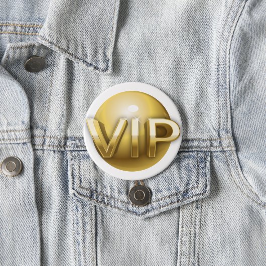 VIP-Button Ronde Button 7,6 Cm