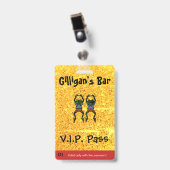 VIP-client Badge (Voorzijde met clip)