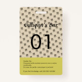 VIP-client Badge (Achterkant)