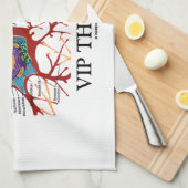 VIP-denken (Neuron/Synapse) Theedoek (Quarter Fold)